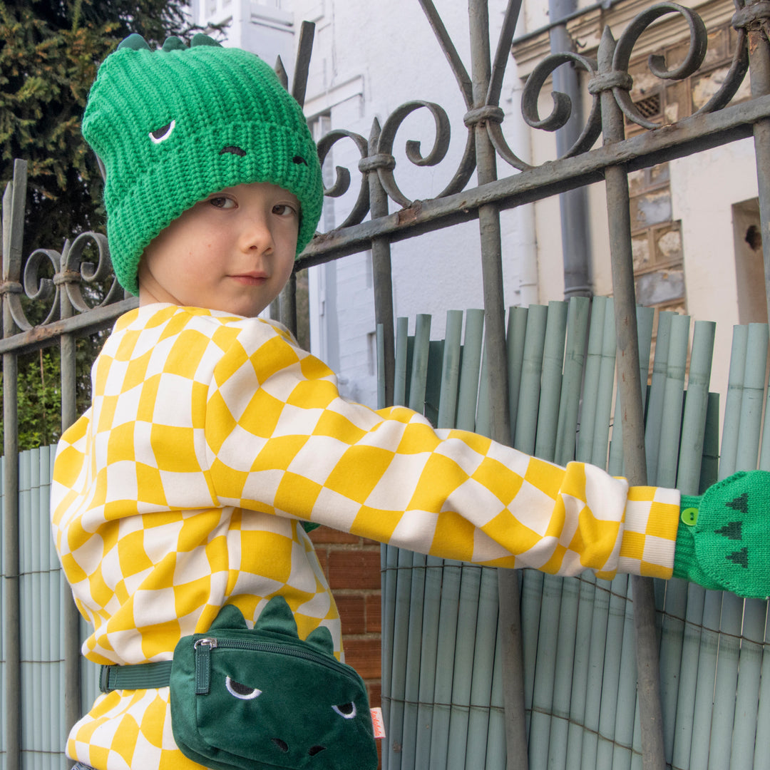 Rockahula | T2079G-1 | T-Rex Knitted Hat | 3-6years