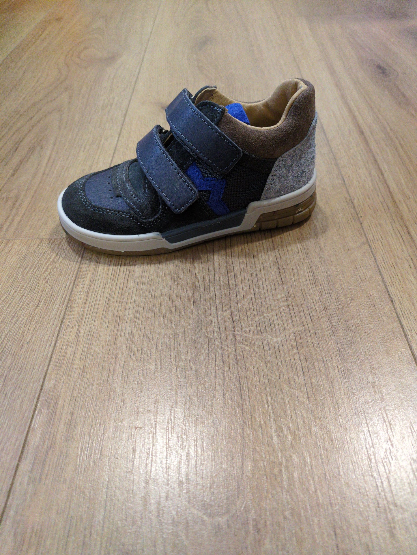 Bopy | Volton | Boys Ankle Boot | Gris / Charcoal