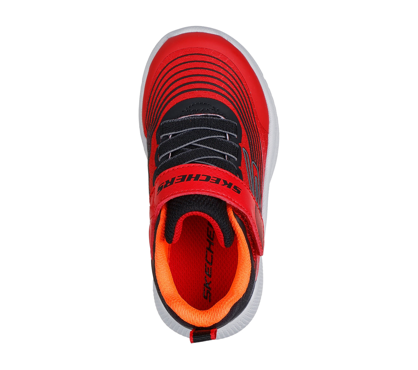Skechers | Microspec Advance | 403926N | Boys Trainer | Red / Black