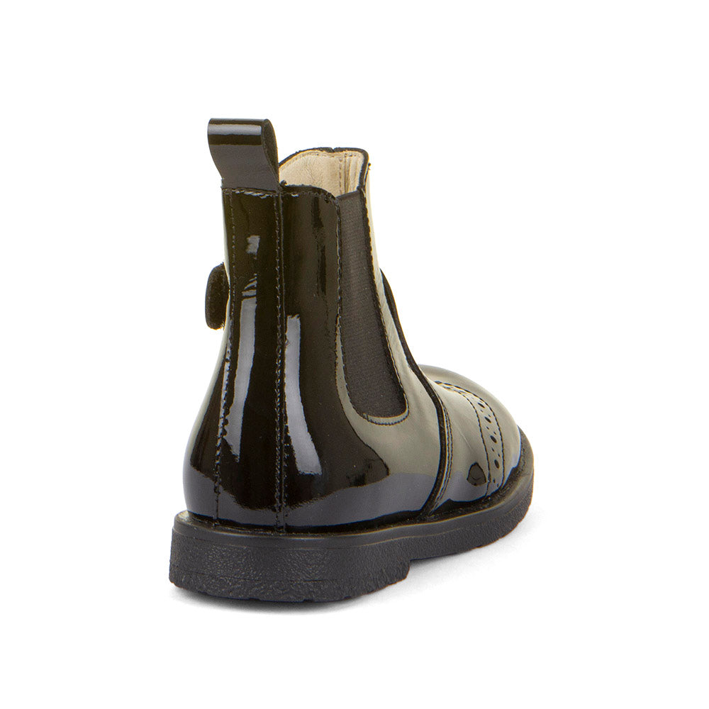 Froddo | G3160217 | Girls Chelsea Boot | Black Patent