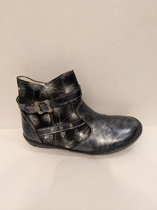 Bellamy | Girls Boots | Silver / Gunmetal | Size EU31 / UK 12.5