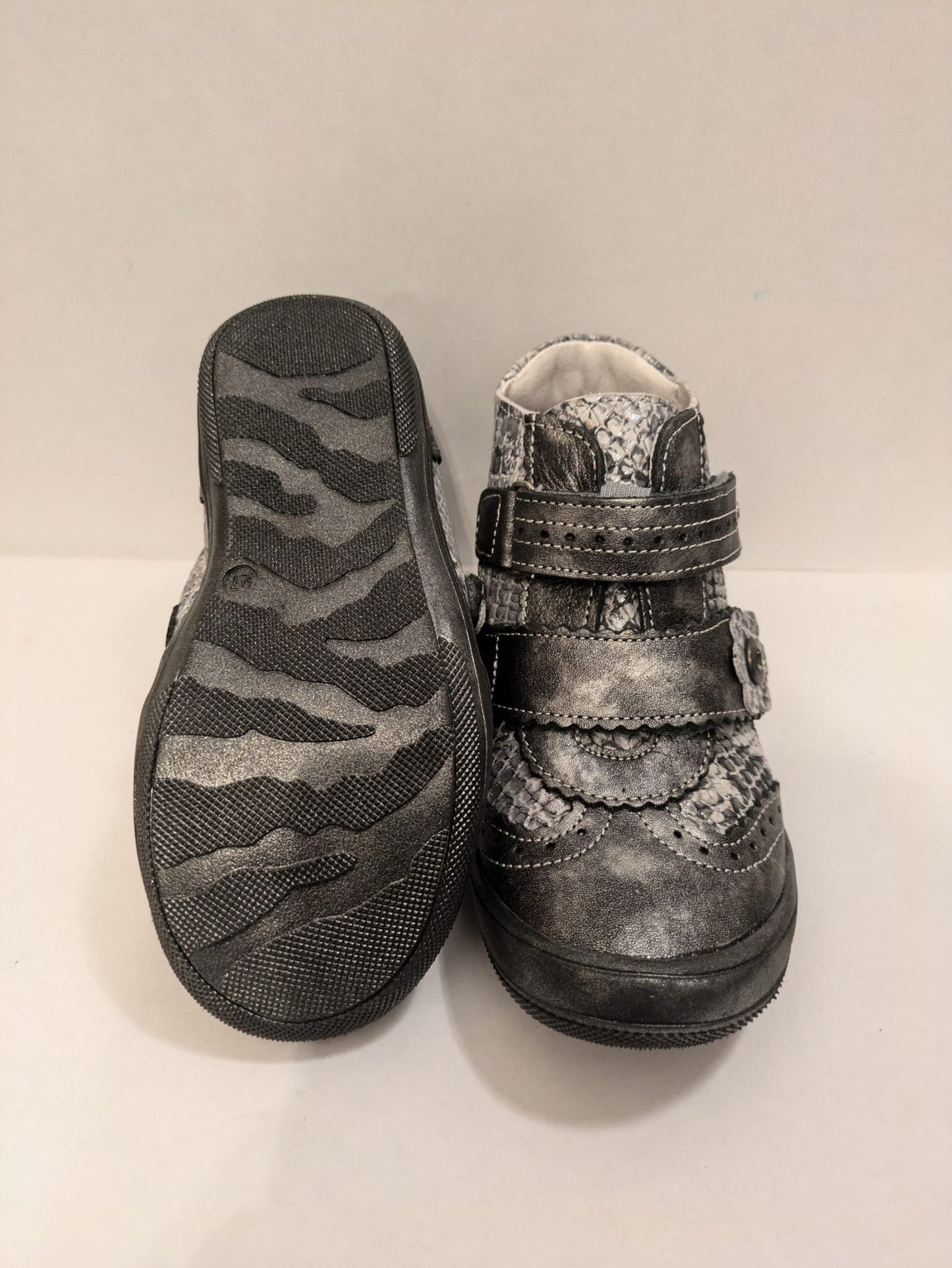 Bellamy | Girls Boots | Silver / Grey | Size EU27 / UK 9