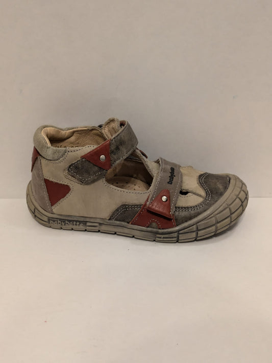 Babybotte | Boys Shoes | Taupe / Orange | Size EU27 / UK 9