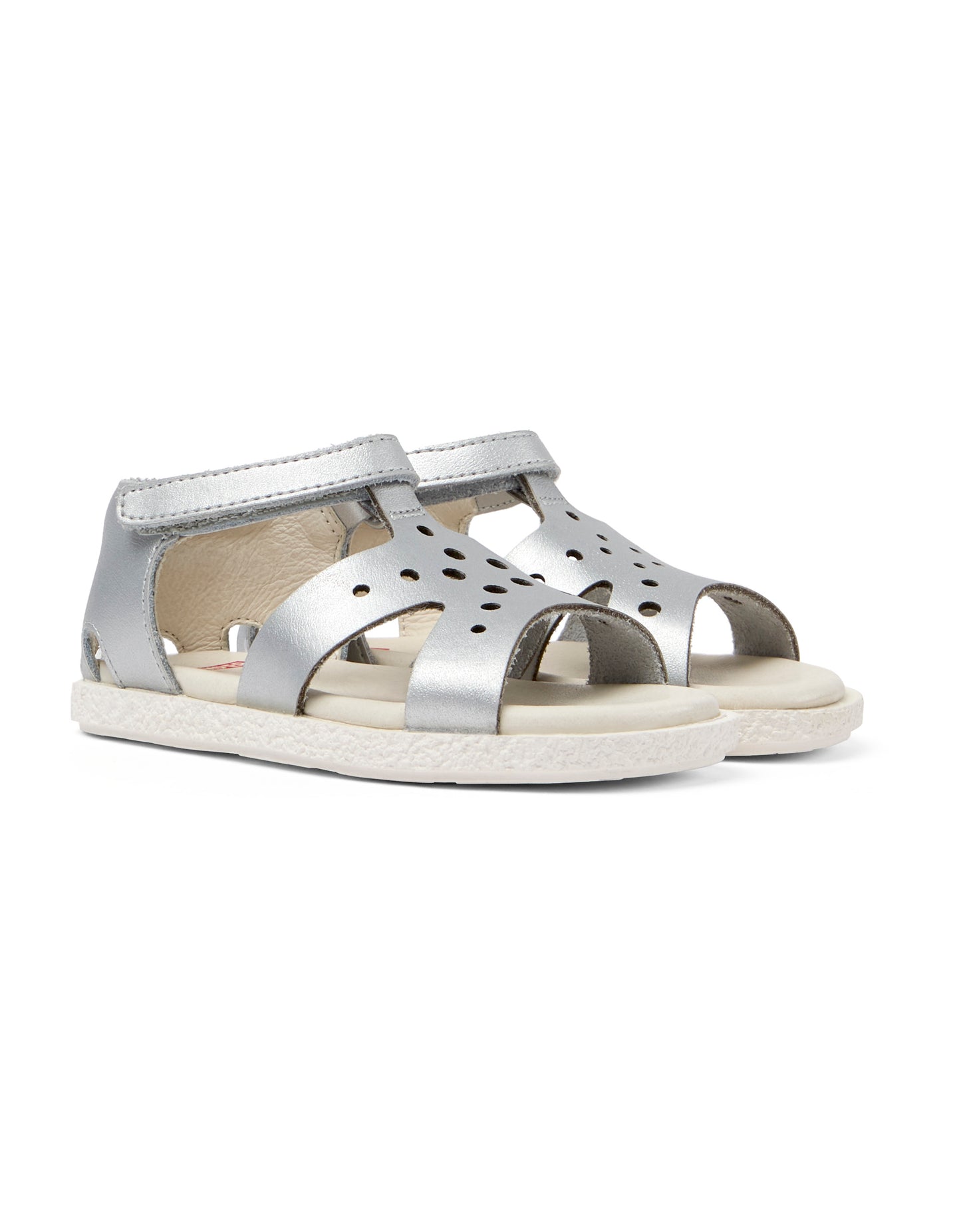 Camper | K800561-003 | Girls Open Toe Sandal | MikoSand FW | Corbu Silver