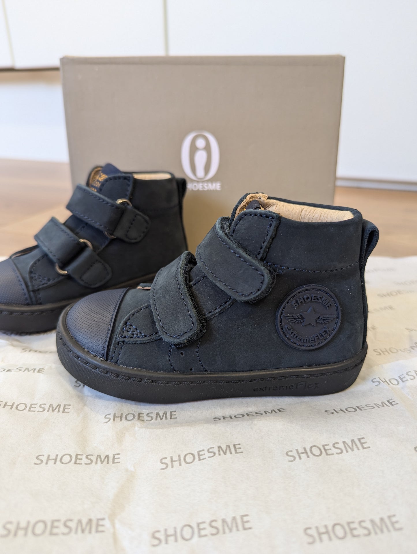 Shoesme  | FL23W003-B | Extreme Flex | Unisex Mid-Top | Dark Blue