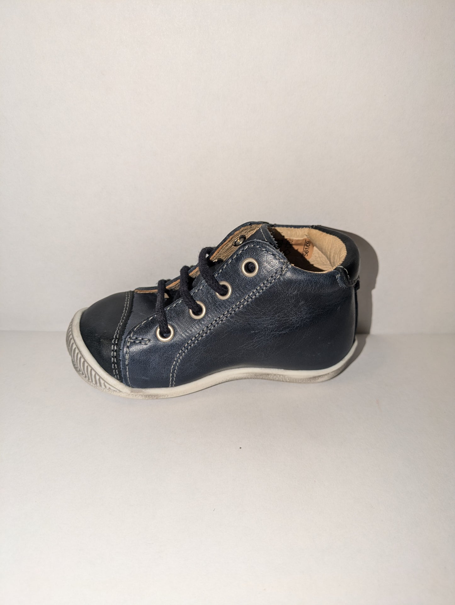 GBB | Noe | Boys Lace-Up Boot |Navy Blue | Size EU19 / UK3