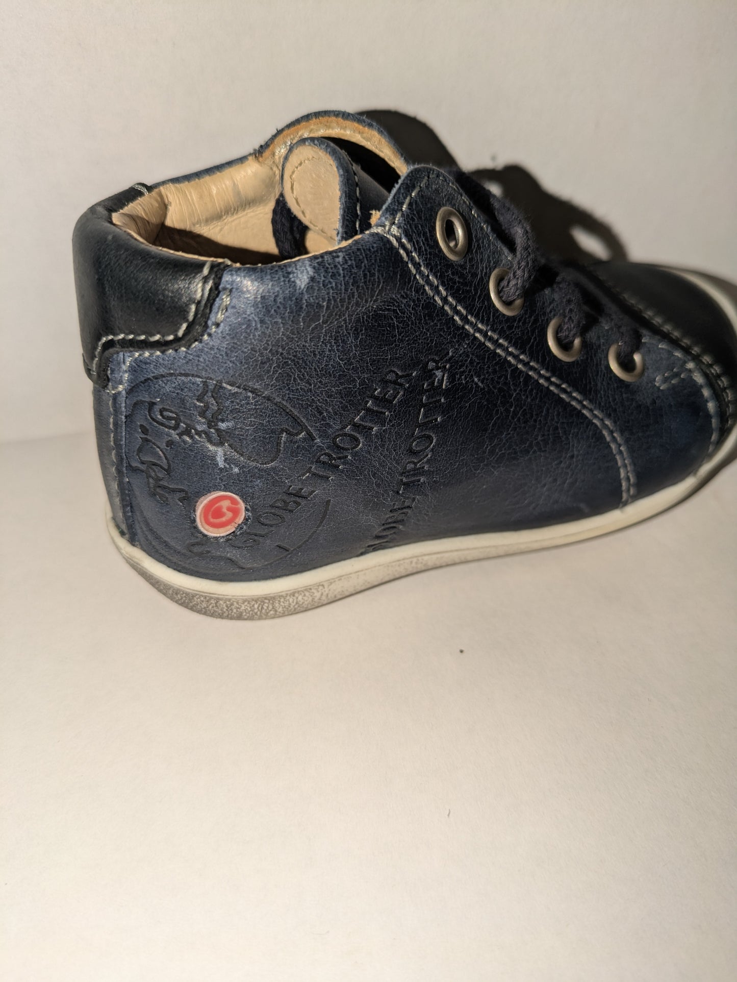 GBB | Noe | Boys Lace-Up Boot |Navy Blue | Size EU19 / UK3