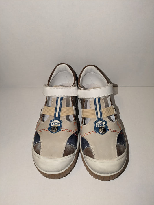 GBB | Boys Shoes | Off White Multi | Size EU31 / UK12.5