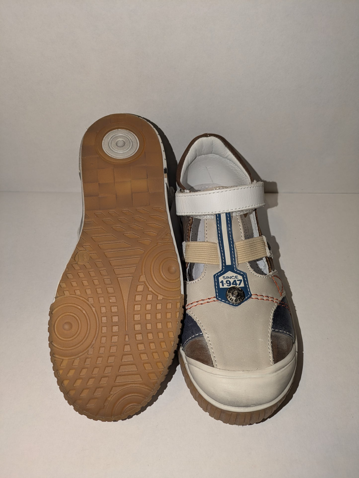 GBB | Boys Shoes | Off White Multi | Size EU31 / UK12.5