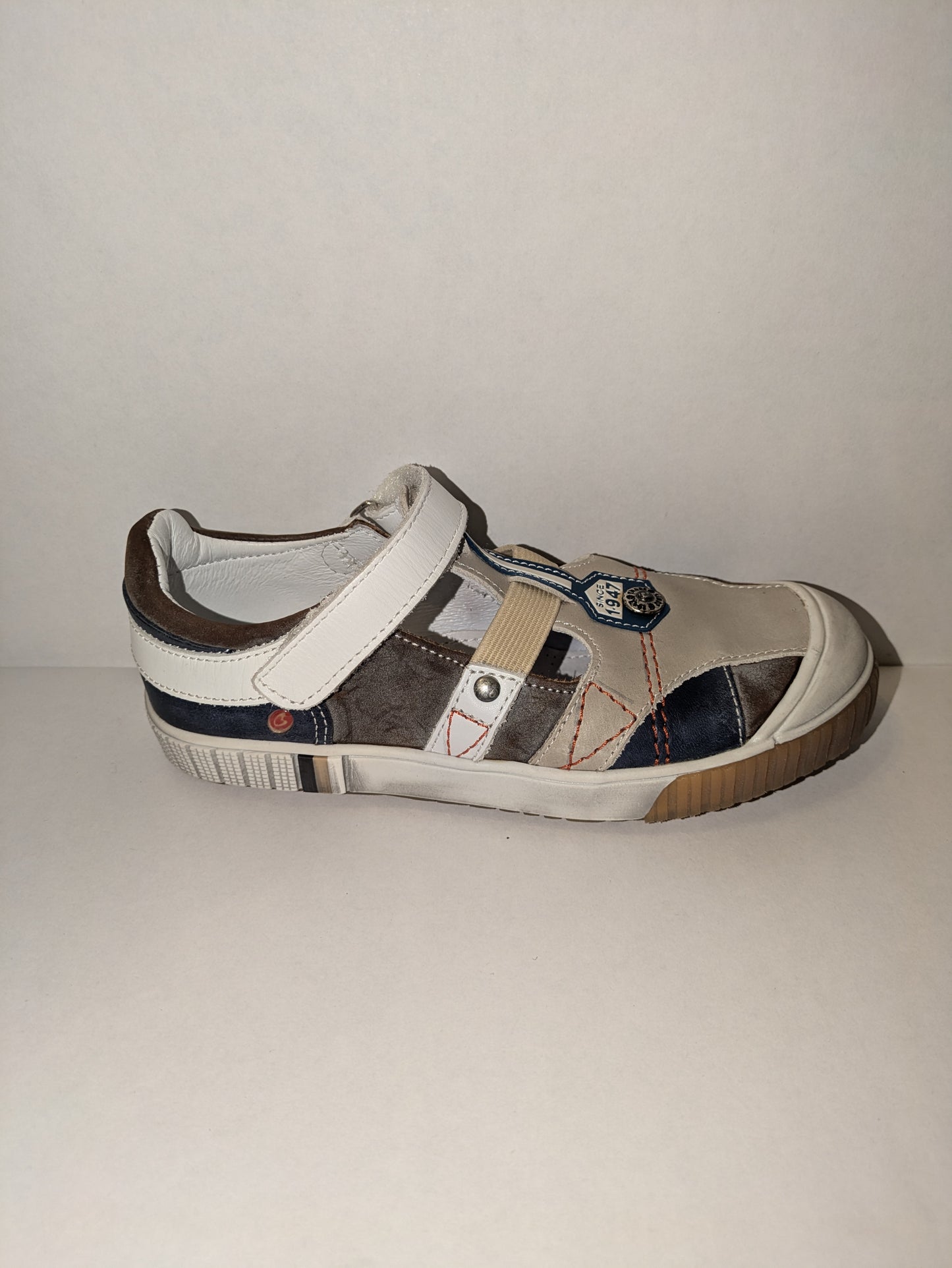 GBB | Boys Shoes | Off White Multi | Size EU31 / UK12.5
