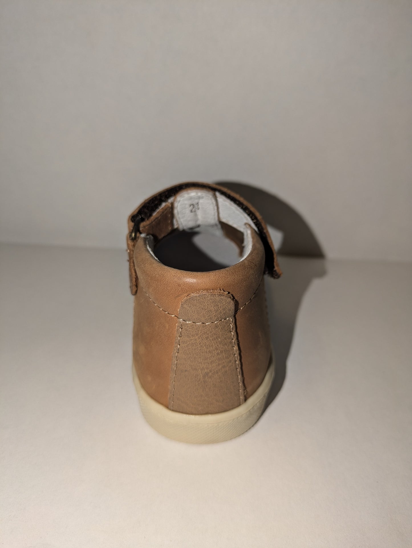 GBB | Boys T-Bar Shoes | Tan | Size EU24 / UK7