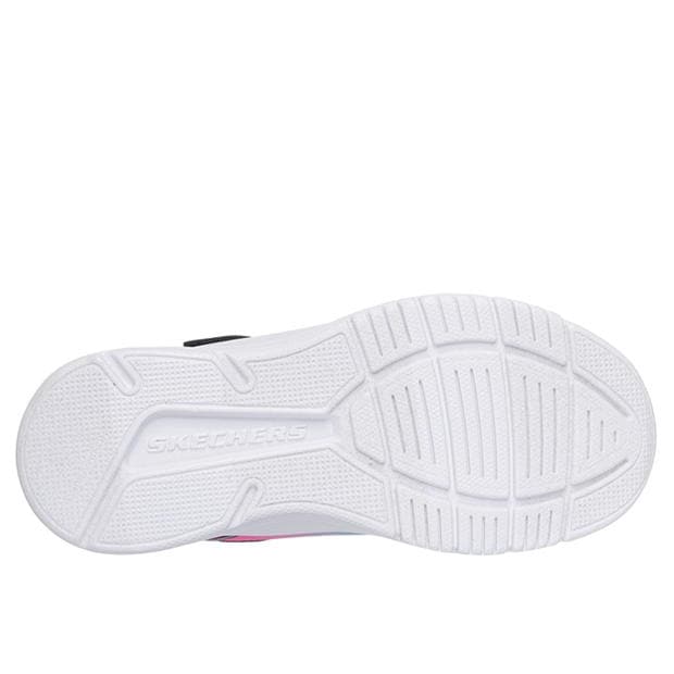 Skechers | Microspec Advance | 303657L | Girls Trainer Lights | Navy/Multi